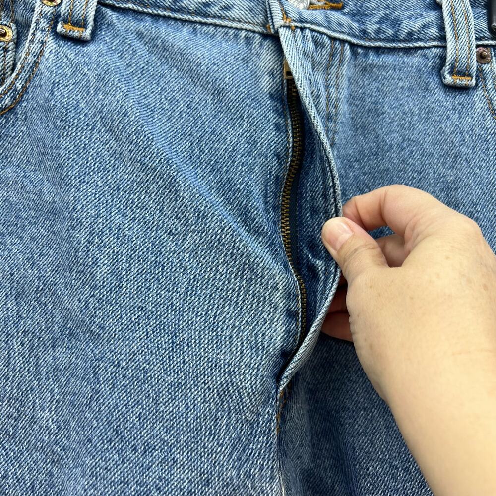 Levi's 517 Jeans Men's 36X30 Blue Bootcut Medium Wash Classic Normcore - Picture 7 of 15